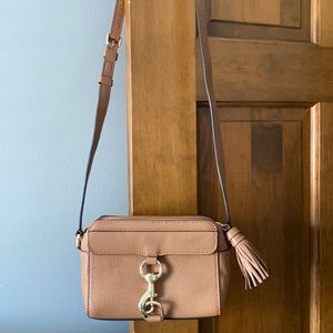 Rebecca Minkoff cognac crossbody